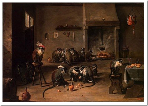 《厨房里的猩猩》——大卫·特尼尔斯二世